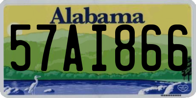 AL license plate 57AI866