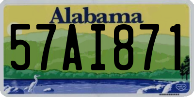AL license plate 57AI871