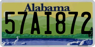 AL license plate 57AI872