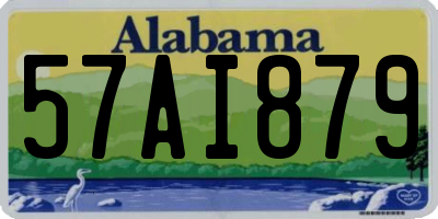 AL license plate 57AI879