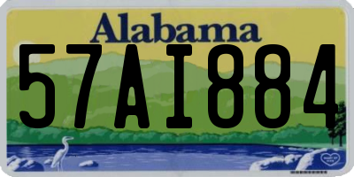 AL license plate 57AI884