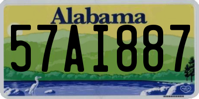 AL license plate 57AI887