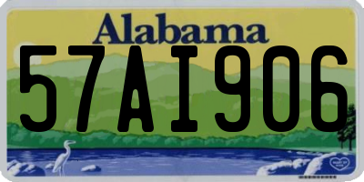 AL license plate 57AI906