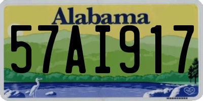 AL license plate 57AI917