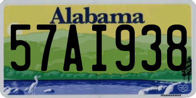 AL license plate 57AI938