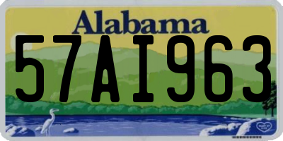 AL license plate 57AI963