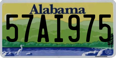 AL license plate 57AI975