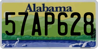 AL license plate 57AP628