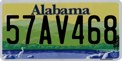 AL license plate 57AV468