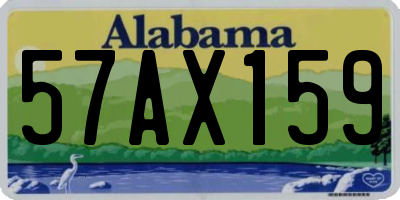 AL license plate 57AX159