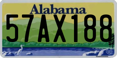 AL license plate 57AX188
