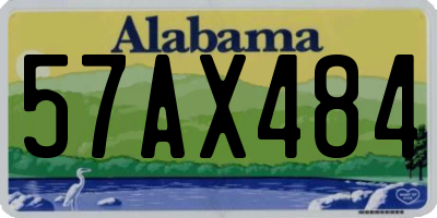 AL license plate 57AX484