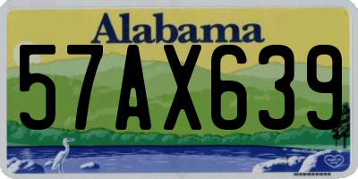 AL license plate 57AX639