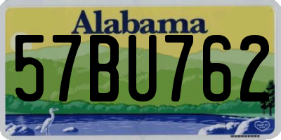 AL license plate 57BU762