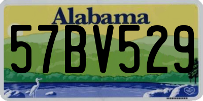 AL license plate 57BV529