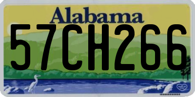 AL license plate 57CH266