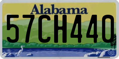 AL license plate 57CH440