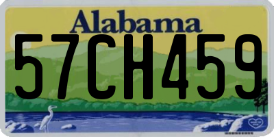 AL license plate 57CH459