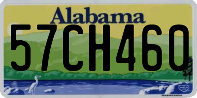 AL license plate 57CH460