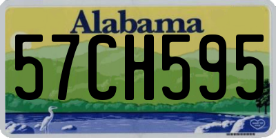 AL license plate 57CH595