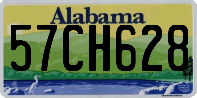 AL license plate 57CH628