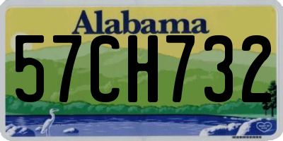 AL license plate 57CH732