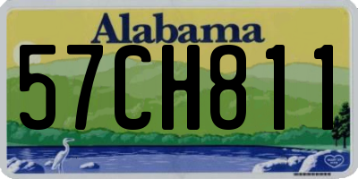 AL license plate 57CH811