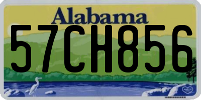 AL license plate 57CH856