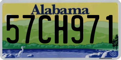 AL license plate 57CH971