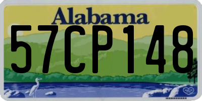 AL license plate 57CP148