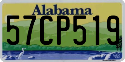 AL license plate 57CP519