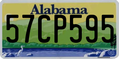 AL license plate 57CP595
