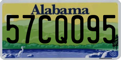 AL license plate 57CQ095