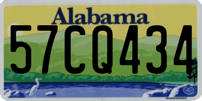 AL license plate 57CQ434