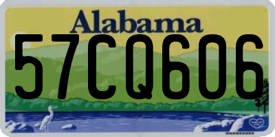 AL license plate 57CQ606