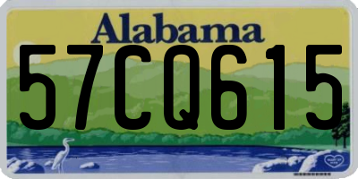 AL license plate 57CQ615