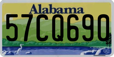 AL license plate 57CQ690
