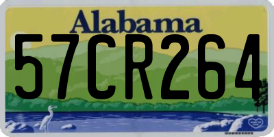 AL license plate 57CR264