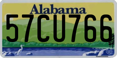 AL license plate 57CU766