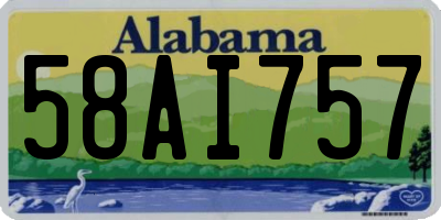 AL license plate 58AI757