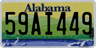 AL license plate 59AI449