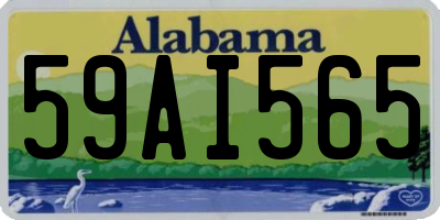 AL license plate 59AI565