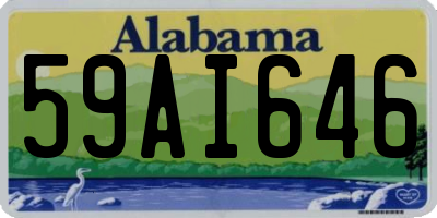 AL license plate 59AI646