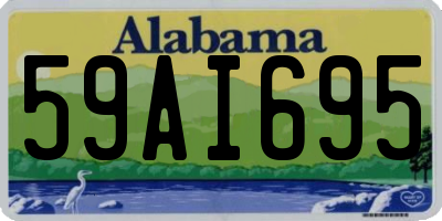 AL license plate 59AI695