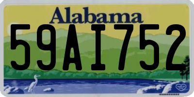 AL license plate 59AI752
