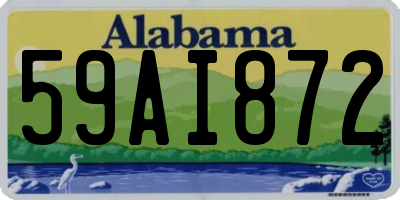 AL license plate 59AI872