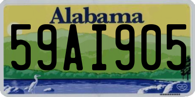 AL license plate 59AI905