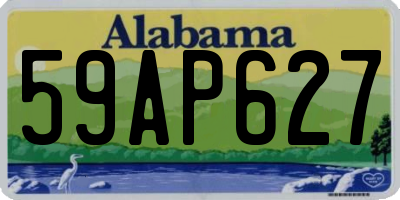 AL license plate 59AP627