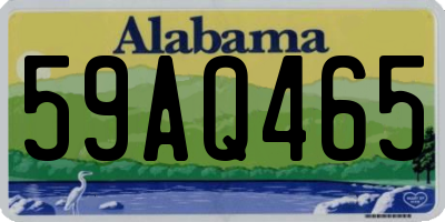 AL license plate 59AQ465