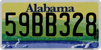 AL license plate 59BB328
